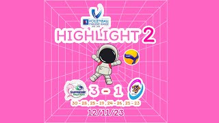 [HIGHLIGHT] Volleyball Thailand League (Week1 - 12/11/23) [SUPREME 3 - 1 RSU VC] (2)