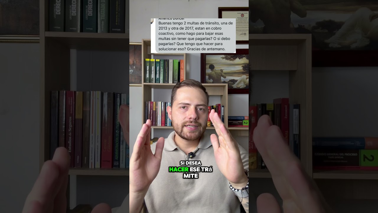 Prescripción multas de tránsito