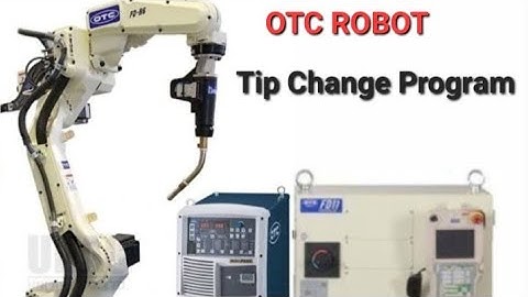 Otc robot Tip change program #otc #Otcrobot #automation #industrialrobots #automobile 