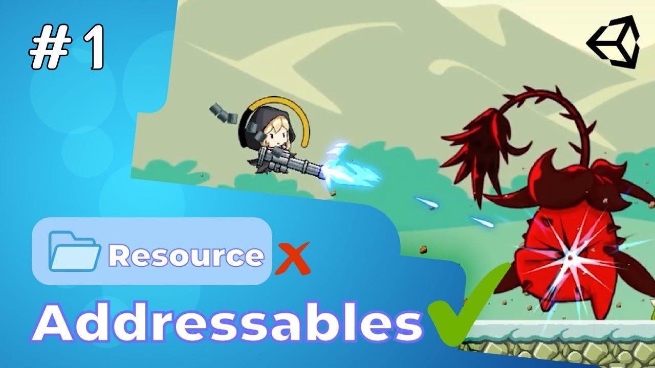 Outline Video Hệ thống Addressables và cách ứng dụng trong Unity