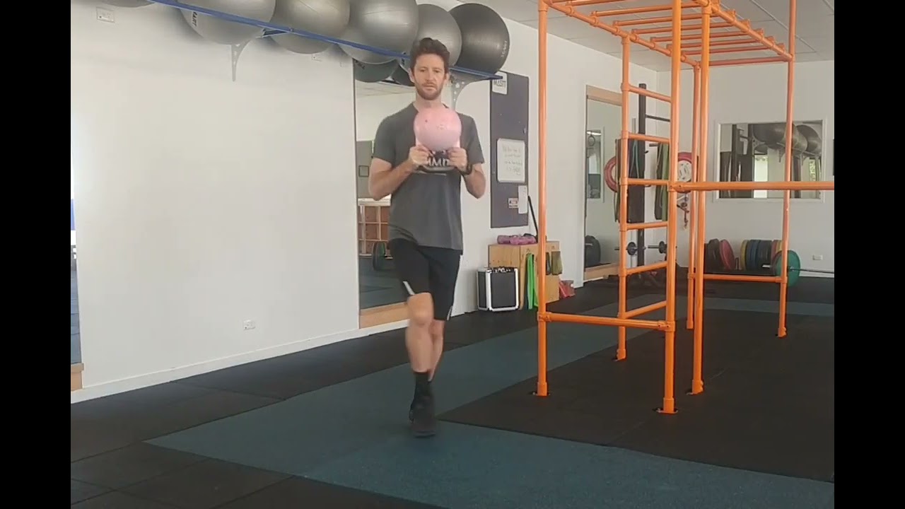 X over LUNGE Kettlebell KB Anterior Oblique Sling AOS YouTube