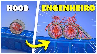 BATENDO RECORDE DE VELOCIDADE EM TERRA no Poly Bridge 3