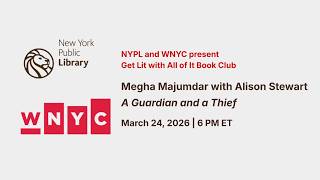 Get Lit March Book Club: Megha Majumdar with Musical Guest Purbayan Chatterjee