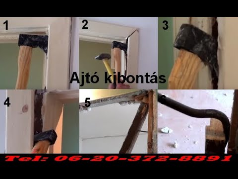 Videó: Mennyibe kerül a nem záródó ajtó javítása?