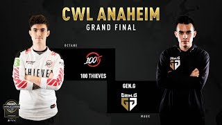 100 Thieves vs Gen.G | CWL Anaheim 2019 | Grand Final