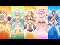 「プリコネR」 アニメシーン 5人のプリンセスフォーム 「Princess Connect! Re:Dive」 Princess Form