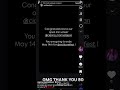 IM GOING TO SOBS MAY 14TH!! I can’t believe I won thank you guys so much !!!