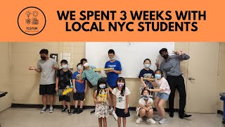 WE SPENT 3 WEEKS WITH LOCAL NYC STUDENTS (TCSTEM 2022 Recap)