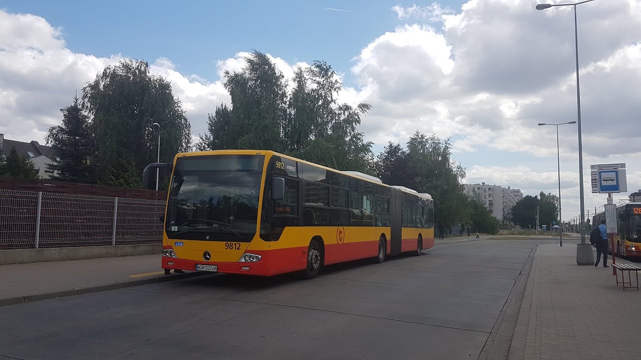 ↯Mercedes Conecto LF G #9812 Mobilis Warszawa (linia 186)↯