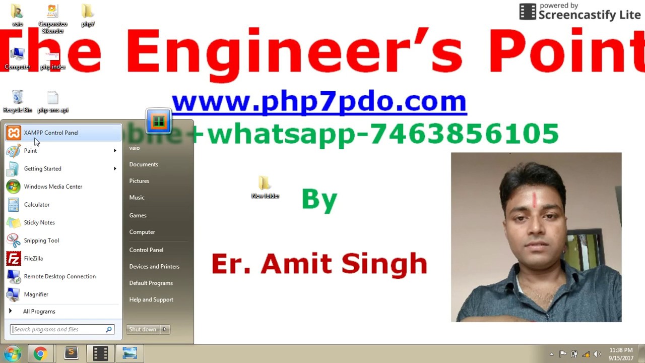 php tutorial for beginners in hindi 2017-18 part-1 - YouTube