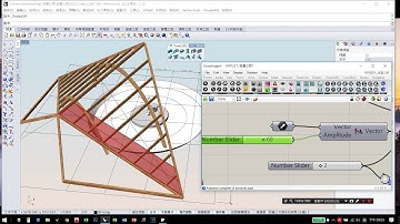 Orinet in grasshopper (斜面 layout)