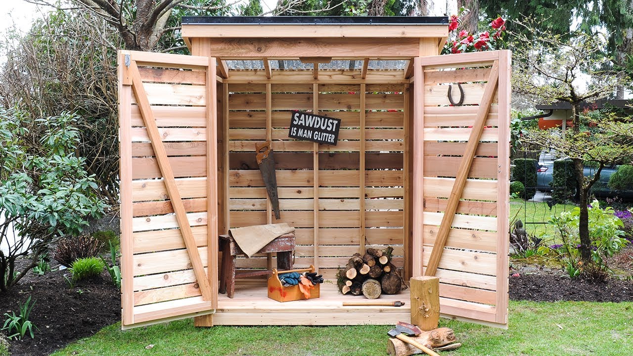 DIY: How To Build a Cedar Shed â€