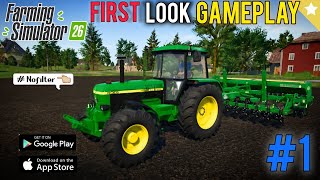 Farming Simulator 26 Mobile First Look (Android iOS)