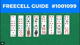 FreeCell 1001099（フリーセル） ( TдT)ノ Unknown difficulty level
