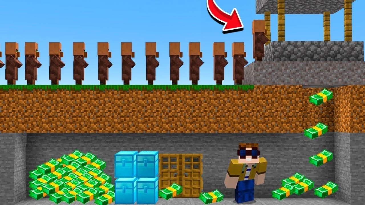 Die BESTE ART um VILLAGER zu BEKLAUEN! 😋