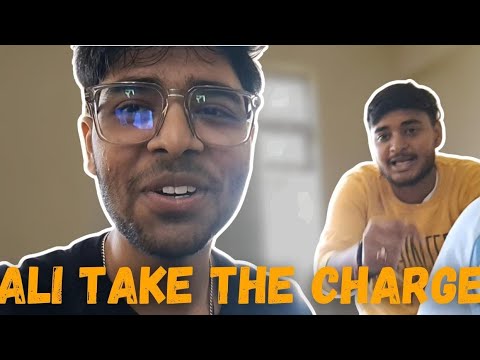 Ali bhai takes the charge 😂 - YouTube