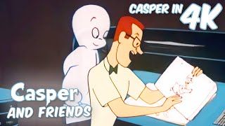 Who Tells Caspers Story? ✍ | Casper and Friends in 4K | Full Episode | Cartoon For Kids