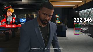 KreekCraft found Franklin in GTA Online.. (funny moments)
