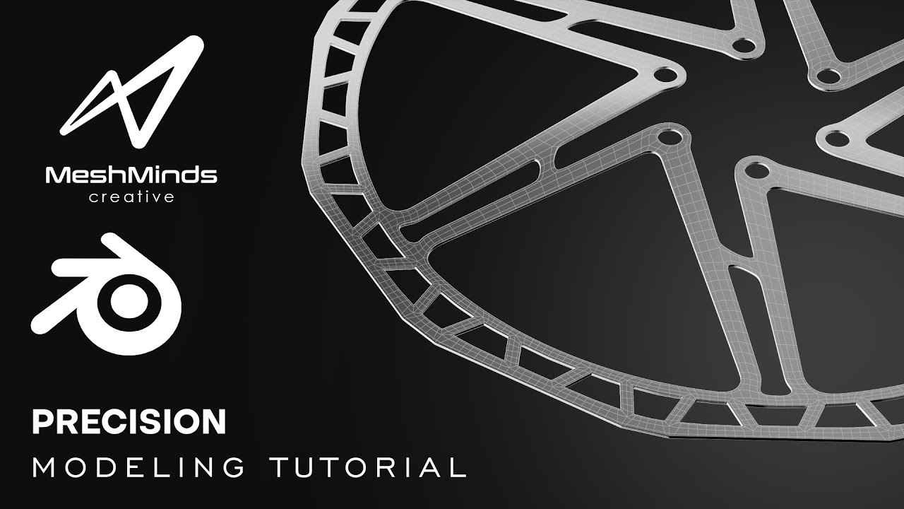 Disc Brake Disc Modeling in Blender | Clean Hard-Surface Workflow