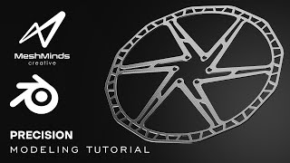 Disc Brake Disc Modeling in Blender | Clean Hard-Surface Workflow