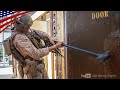 【ドアを開けてください】色んな装備でドアを突破!【米軍式ドア・ブリーチング】
