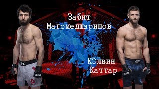 Забит Магомедшарипов vs Кэлвин Каттар