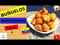 😲😋Como hacer BUÑUELOS ECUATORIANOS con MIEL 😲😋 2020.