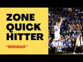 Zone offense quick hitter  basketball flare screen set