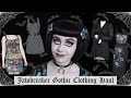 Gothic clothing haul  jawbreaker   alternative fashion  summer  autumn goth fashion uk