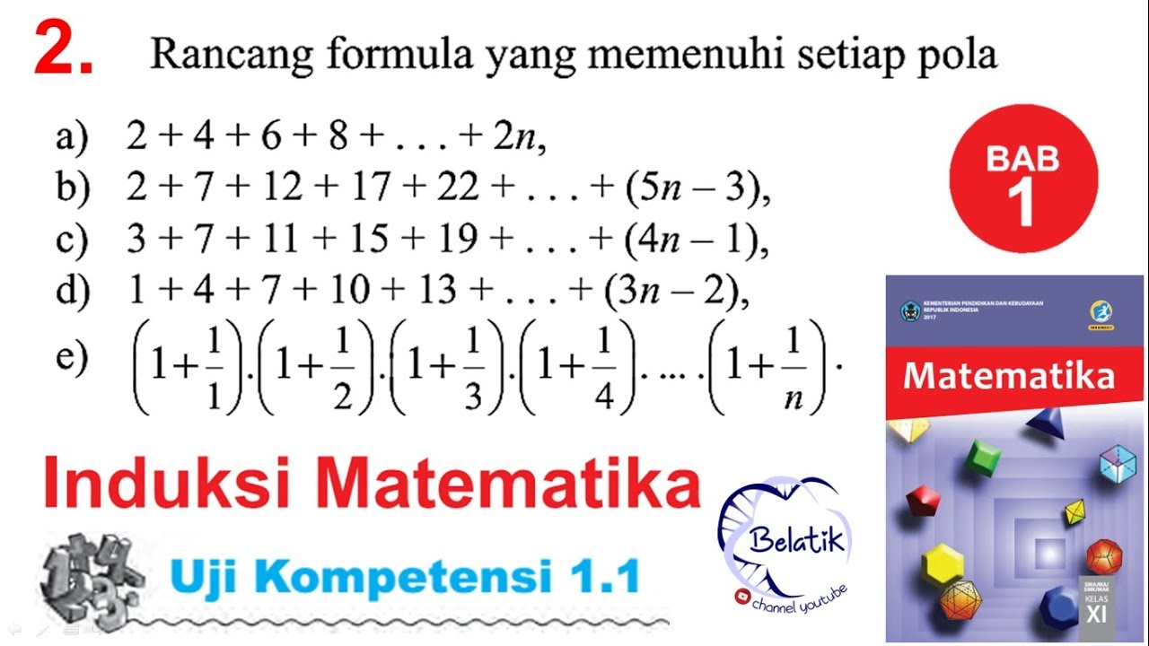 Kunci Jawaban Bupena Matematika Kelas 11 Induksi Bakul Soal