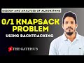 01 knapsack problem using backtracking  backtracking algorithm  daa