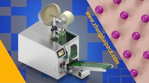 Candy Balls Packing Machine, Automatic Candy Counting Packing Machine