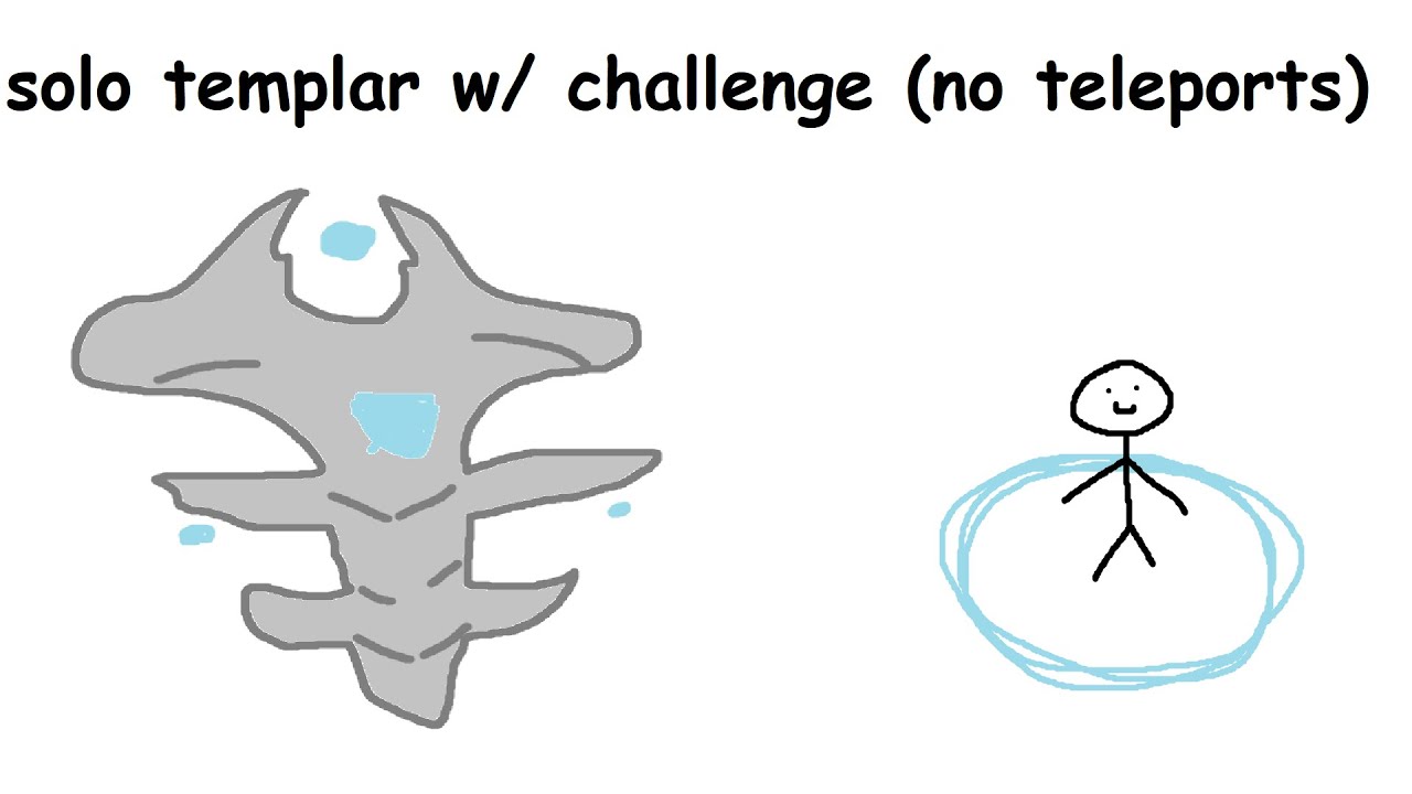 solo templar no teleports (season of the plunder)