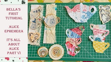 Easy and Fast Ephemera and Embellishment Ideas - Bella