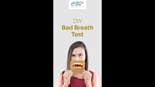 DIY Bad Breath Test! | DentalDost | #shorts screenshot 3