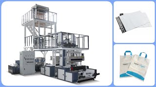 3FM1300mm Automatic ABC 3 Layer Co-Extrusion Film Blowing Machine