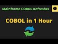 Complete cobol refresher in 1 hour cobol