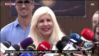 Elena Udrea, la ieșirea din închisoare: „Sper să mă întrețină soțul o perioadă”