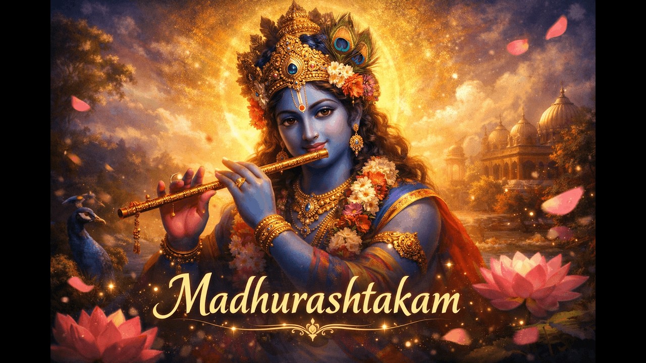 Madhurashtakam | मधुराष्टकम् |The Sweetness of Lord Krishna| Divine Sweetness of Krishna