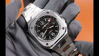 (Op.177) Bell & Ross BR 05 GMT 開箱評測 -- 非常適合新手入坑的型格方形GMT手錶| 明錶玩樂