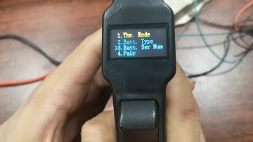 3. Motor RPM display by VESC --Maytech MTSKR1905WF Waterproof remote