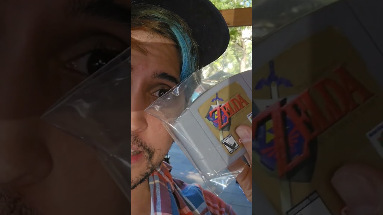 Zelda ocarina of time caçada gamer feira do rolo 