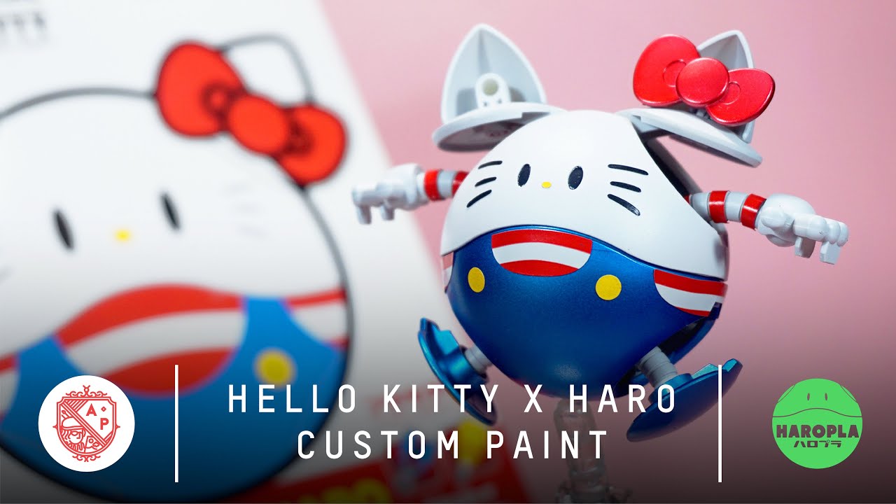 ASMR] Hello Kitty x Haro Custom Paint - YouTube