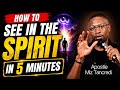 You’re Chosen: See in the Spirit in 5 Minutes | Apostle Miz Tancredi