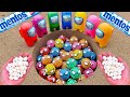 Satisfying Video l How To Make Ice Cream with Spiderman Bouncy Ball, Mentos,Coca Cola,Fanta,Mirrinda