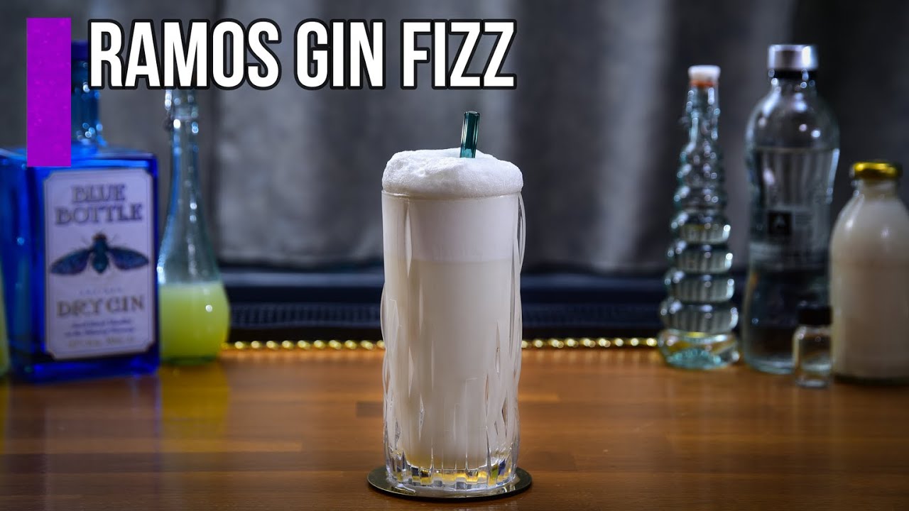 How to make Ramos Gin Fizz YouTube