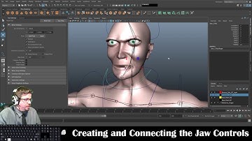 Autodesk Maya 2019: Creating and Connecting the Jaw Control