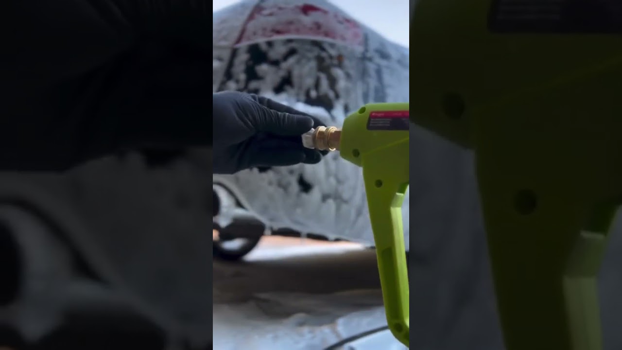 Watch as the Washr Pro works its magic 💦✨