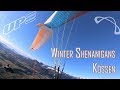 Winter shenanigans  paragliding kssen 4k