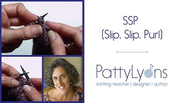 Slip, Slip, Purl (SSP)